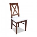 Krzesło RK-22 drewniane buk tapicerowane