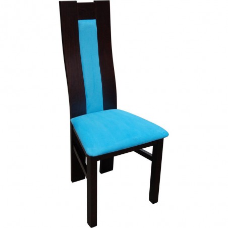 tapicerowane krzesło do jadalni z oparciem bukowe