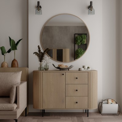 pojemna komoda Olano szuflady półki pojemna komoda Olano szuflady półki