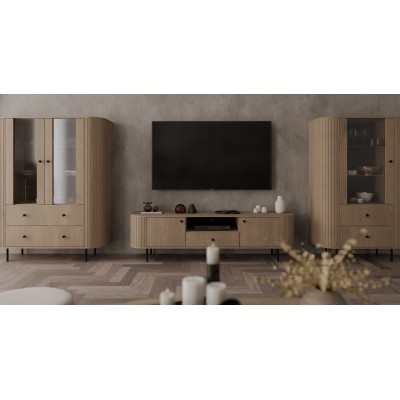 szafka rtv Ovano z półką do salonu szafka rtv Ovano z półką do salonu