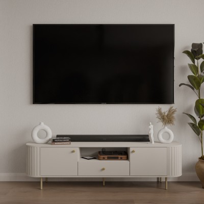 szafka rtv OVANO z półkami i szufladą do salonu szafka rtv OVANO z półkami i szufladą do salonu