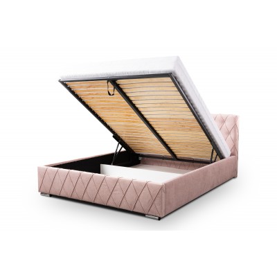 łóżko Eliza z pojemnikiem i stelażem