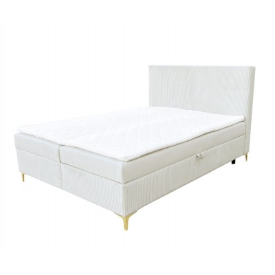 łóżko kontynentalne lavani z materacem