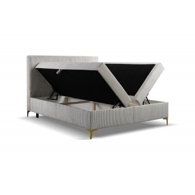 łóżko kontynentalne lavani z materacem