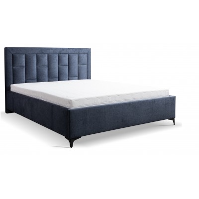 łóżko tapicerowane z stelażem Vena