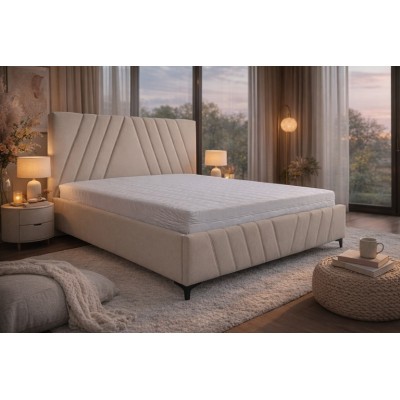 łóżko Capo z pojemnikiem i stelażem do sypialni