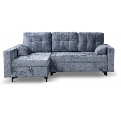 Narożnik Lino tapicerowany z funkcją spania do salonu