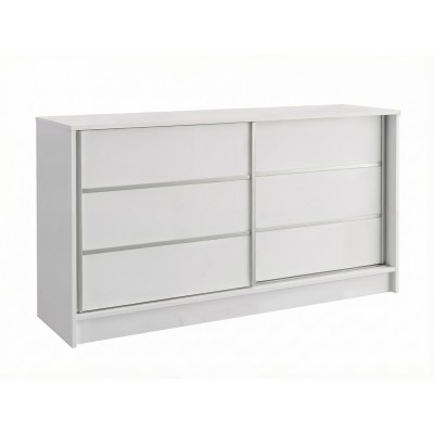 Komoda z pólkami Sara do salonu pokoju