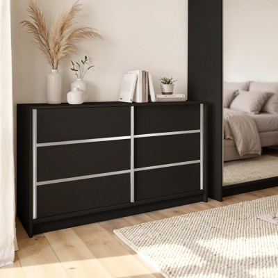 Komoda z pólkami Sara do salonu pokoju