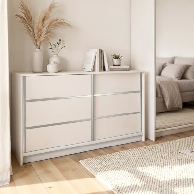 Komoda z pólkami Sara do salonu pokoju