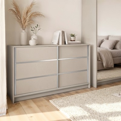 Komoda z pólkami Sara do salonu pokoju