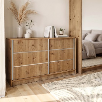 Komoda z pólkami Sara do salonu pokoju