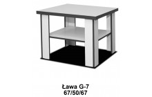 Ława Grey biała