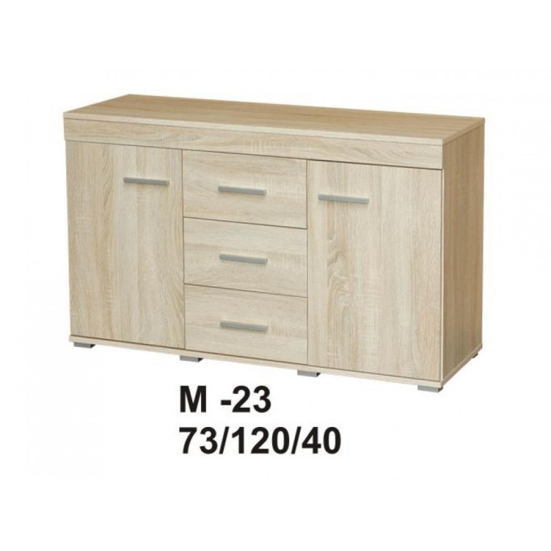 Marino II komoda 120 2d3s Marino II komoda 120 2d3s