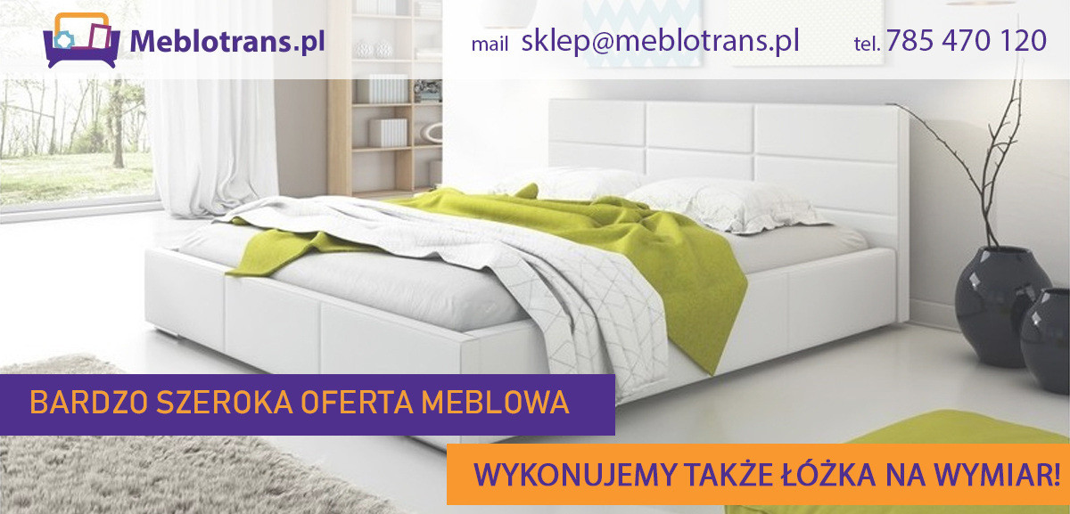 Łóżko 160x200 tapicerowane z materacem pojemnikiem ŁÓŻKA NA WYMIAR